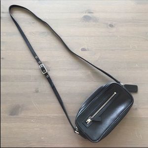 Coach Black Leather Legacy West Crossbody Bag